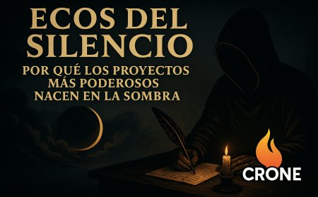📜 Ecos del Silencio – Por qué los proyectos más poderosos nacen en la sombra