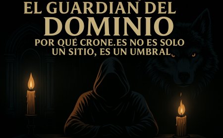 🛡️ El Guardián del Dominio – Por qué Crone.es no es solo un sitio, es un umbral