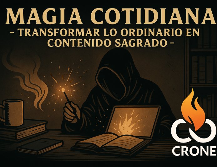 ✨ Magia Cotidiana – Transformar lo ordinario en contenido sagrado ✨