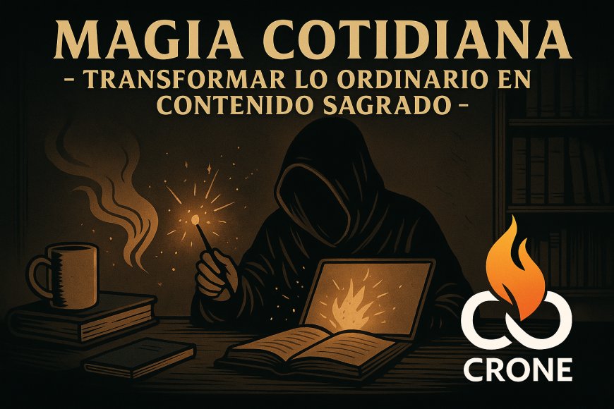 ✨ Magia Cotidiana – Transformar lo ordinario en contenido sagrado ✨