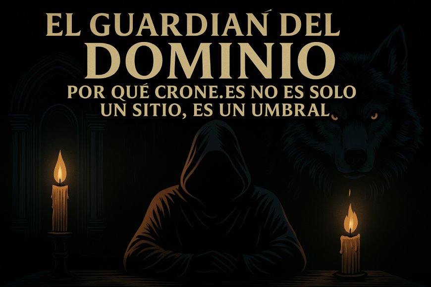 🛡️ El Guardián del Dominio – Por qué Crone.es no es solo un sitio, es un umbral